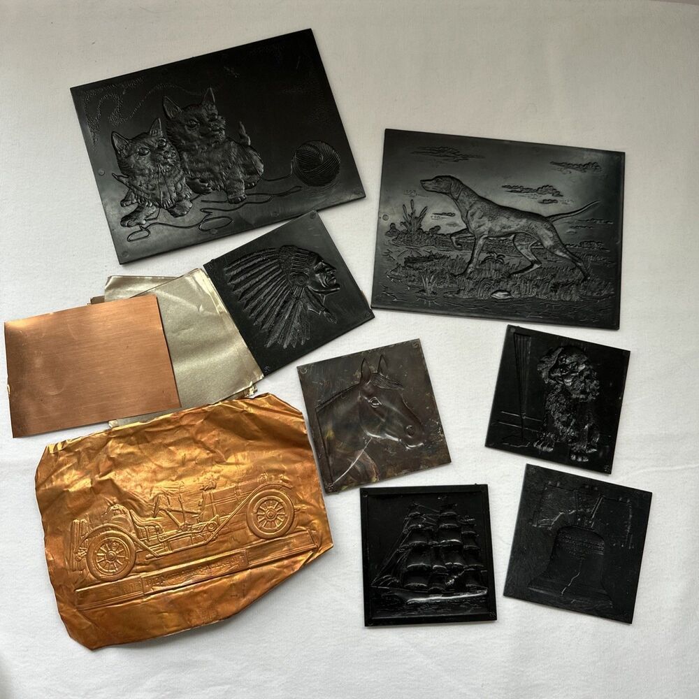 Vintage Boy Scouts Cub Scouts coppersmith kit Pieces